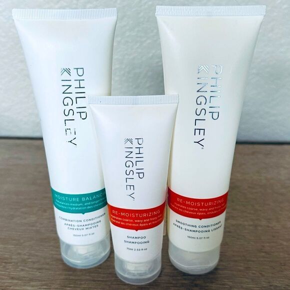 Philip Kingsley 3-pc Shampoo Conditioner Hair Care Bundle Lot - Picture 1 of 2